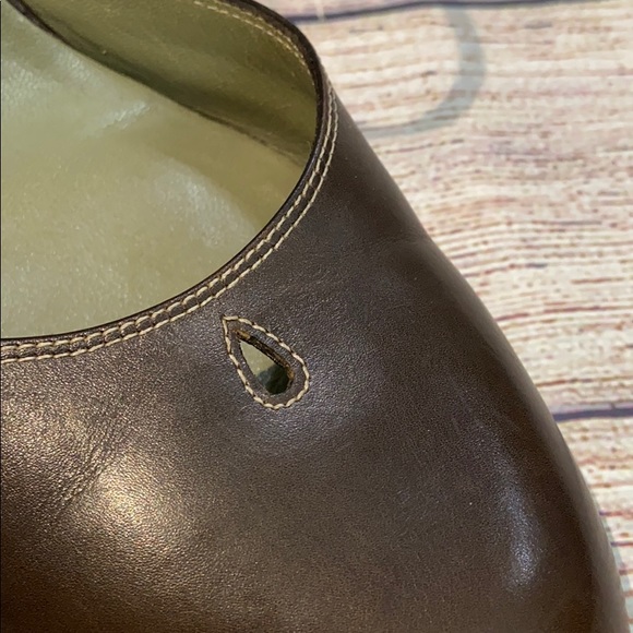 Cole Haan brown leather heels size 8.5 - Picture 6 of 7